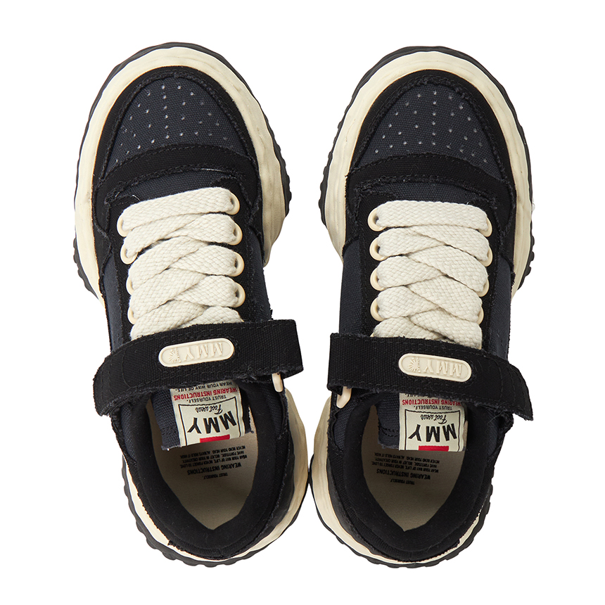 메종미하라야스히로(MAISON MIHARA YASUHIRO) 키스 오리지널 솔 스니커즈 (남여공용) A13FW704 BLACK