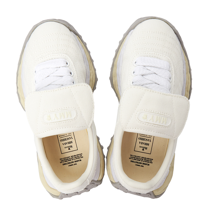 메종미하라야스히로(MAISON MIHARA YASUHIRO) 스캇 오리지널 솔 스니커즈 (남여공용) A14FW702 WHITE