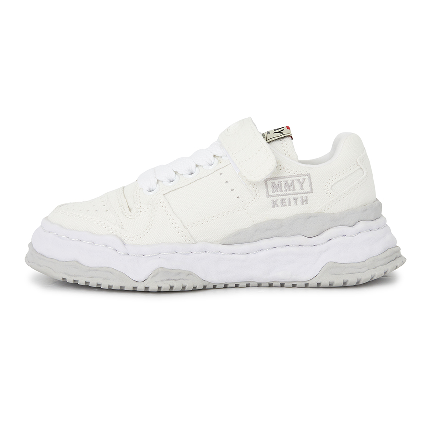 메종미하라야스히로(MAISON MIHARA YASUHIRO) 스크래치 키스 오리지널 솔 스니커즈 A15FW740 WHITE (남여공용) SA_A15FW740 WHITE_028