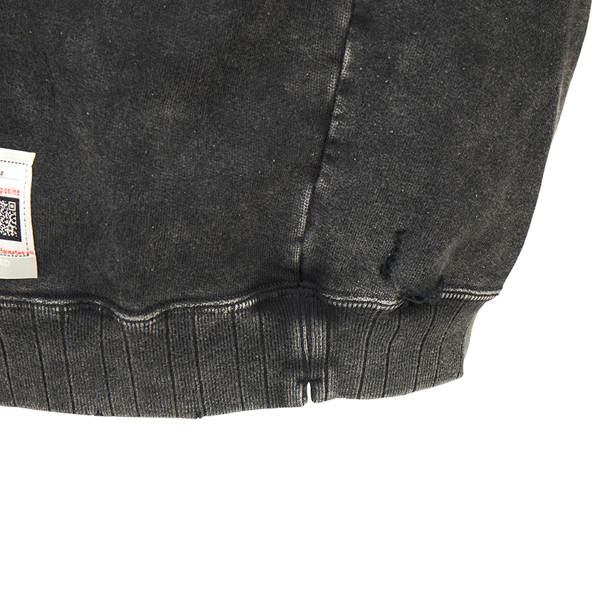 메종미하라야스히로(MAISON MIHARA YASUHIRO) 남성 맨투맨 A15PO566 BLACK