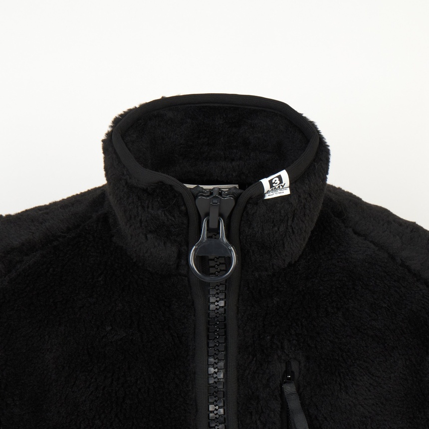 메종미하라야스히로(MAISON MIHARA YASUHIRO) 남성 플리스 자켓 J17BL751 BLACK