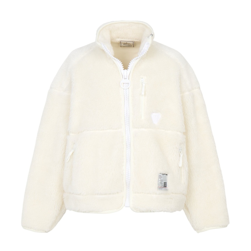 메종미하라야스히로(MAISON MIHARA YASUHIRO) 남성 플리스 자켓 J17BL751 WHITE