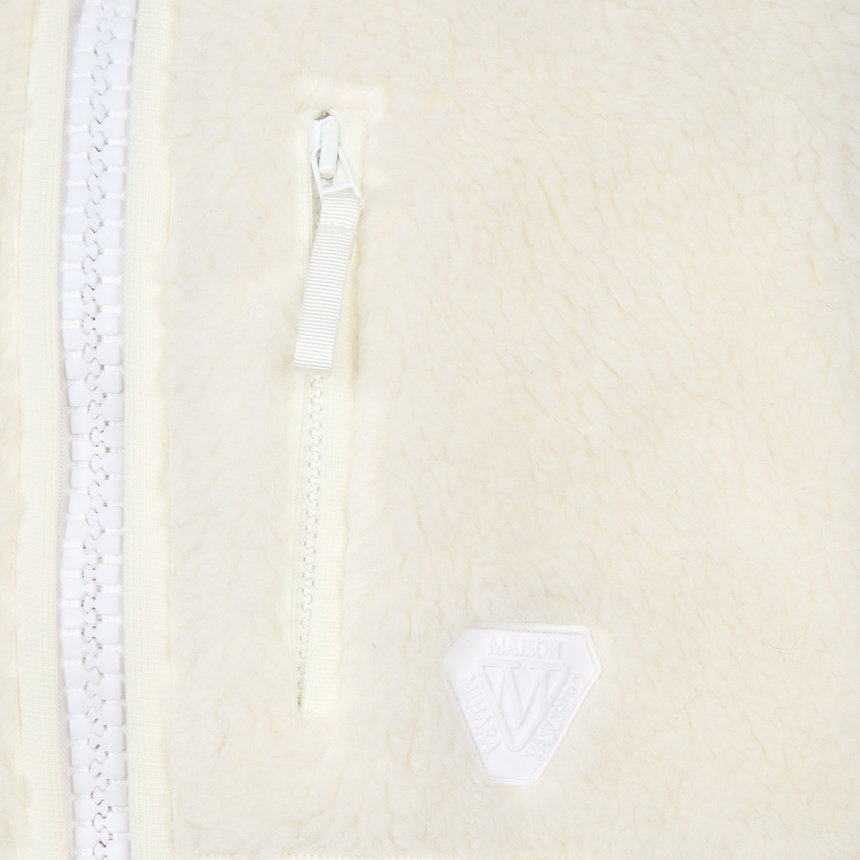 메종미하라야스히로(MAISON MIHARA YASUHIRO) 남성 플리스 자켓 J17BL751 WHITE