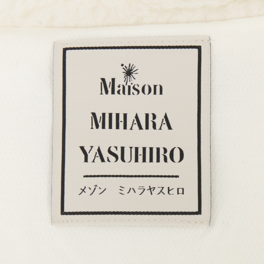 메종미하라야스히로(MAISON MIHARA YASUHIRO) 남성 플리스 자켓 J17BL751 WHITE