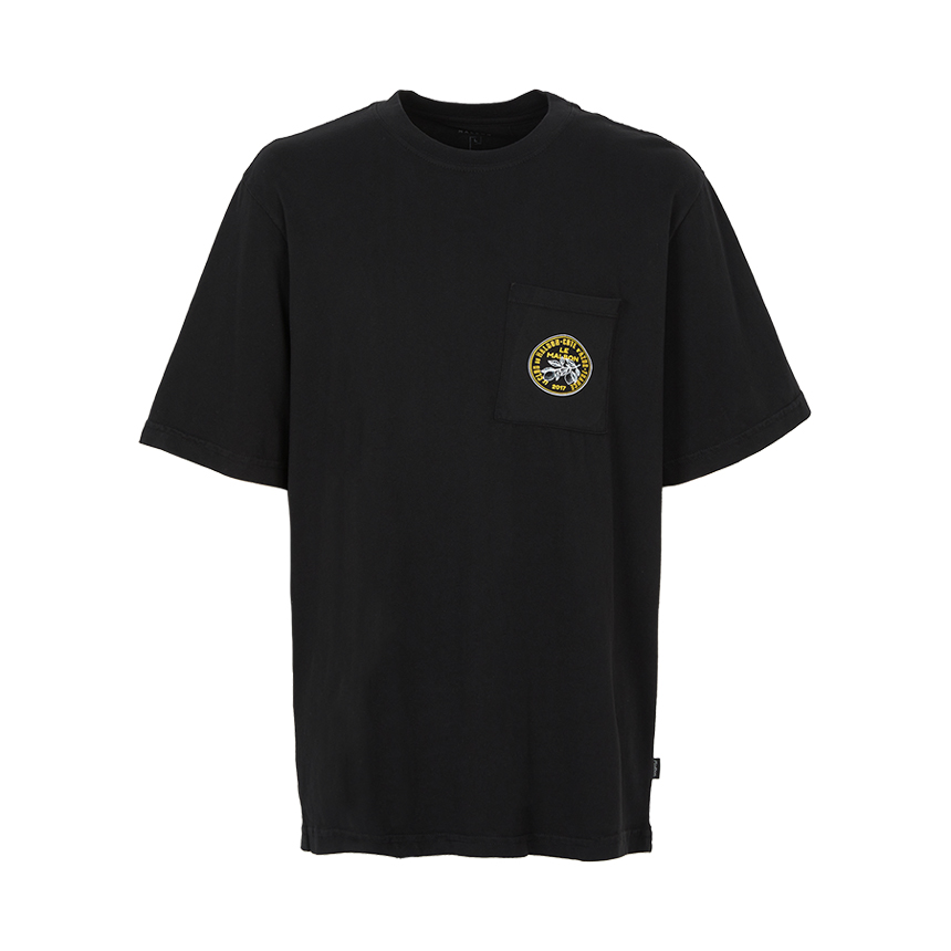 말본골프(MALBON GOLF) 골프웨어 남성 반팔티셔츠 M9137 BLK