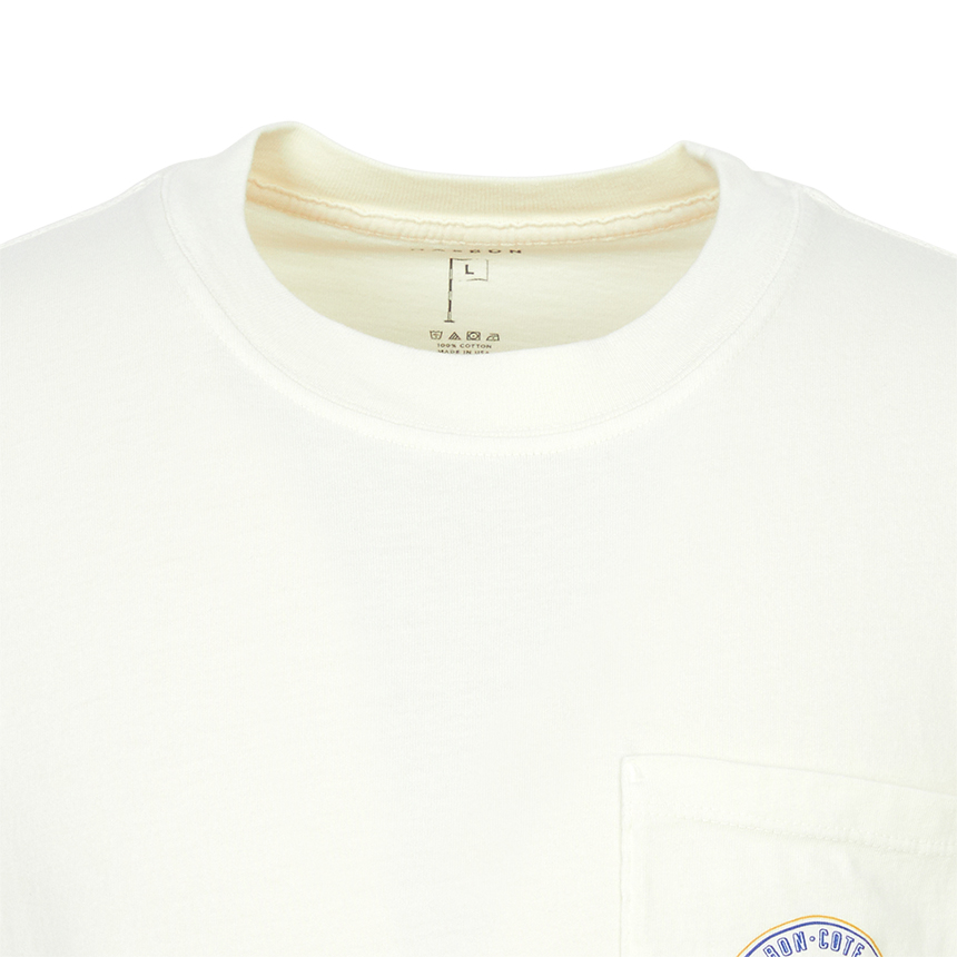 말본골프(MALBON GOLF) 골프웨어 남성 반팔티셔츠 M9137 IVR
