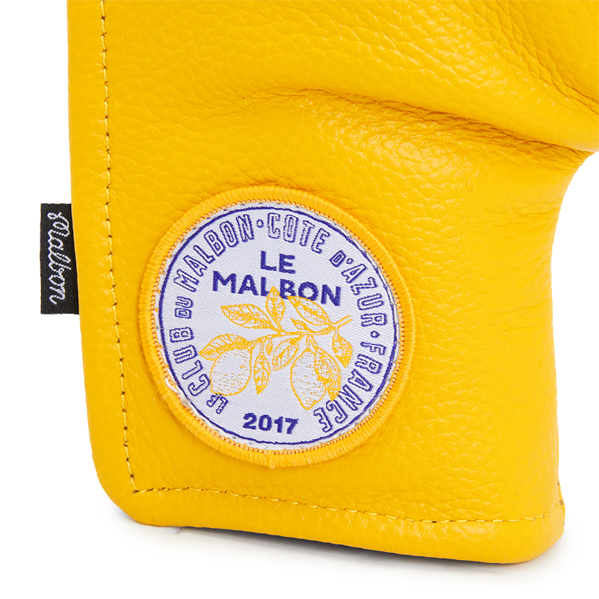말본골프(MALBON GOLF) 골프 블레이드 퍼터 헤드커버 M9156 GLD