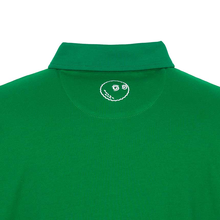 말본골프(MALBON GOLF) 골프웨어 남성 카라 반팔티셔츠 M9166 GRN
