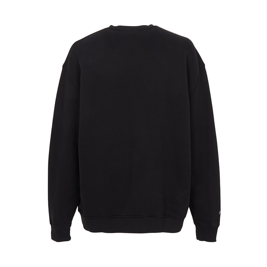 말본골프(MALBON GOLF) 골프웨어 남성 기모 맨투맨 M9417 BLK