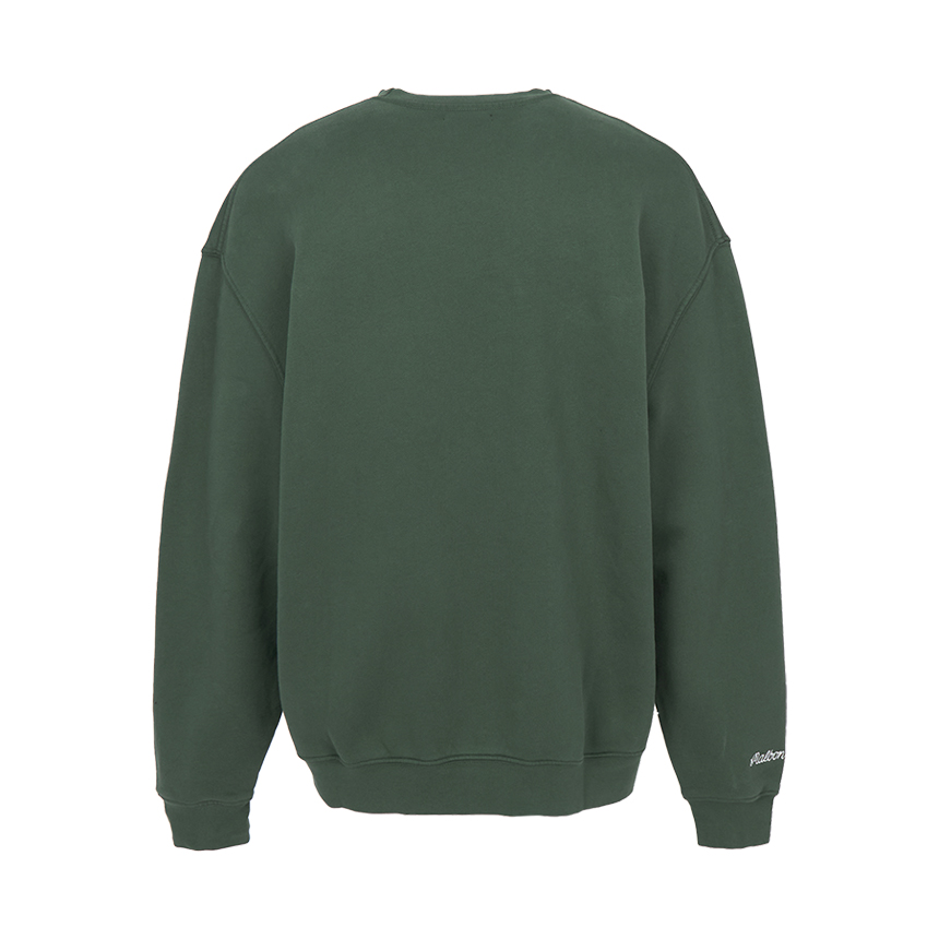 말본골프(MALBON GOLF) 골프웨어 남성 기모 맨투맨 M9417 FST