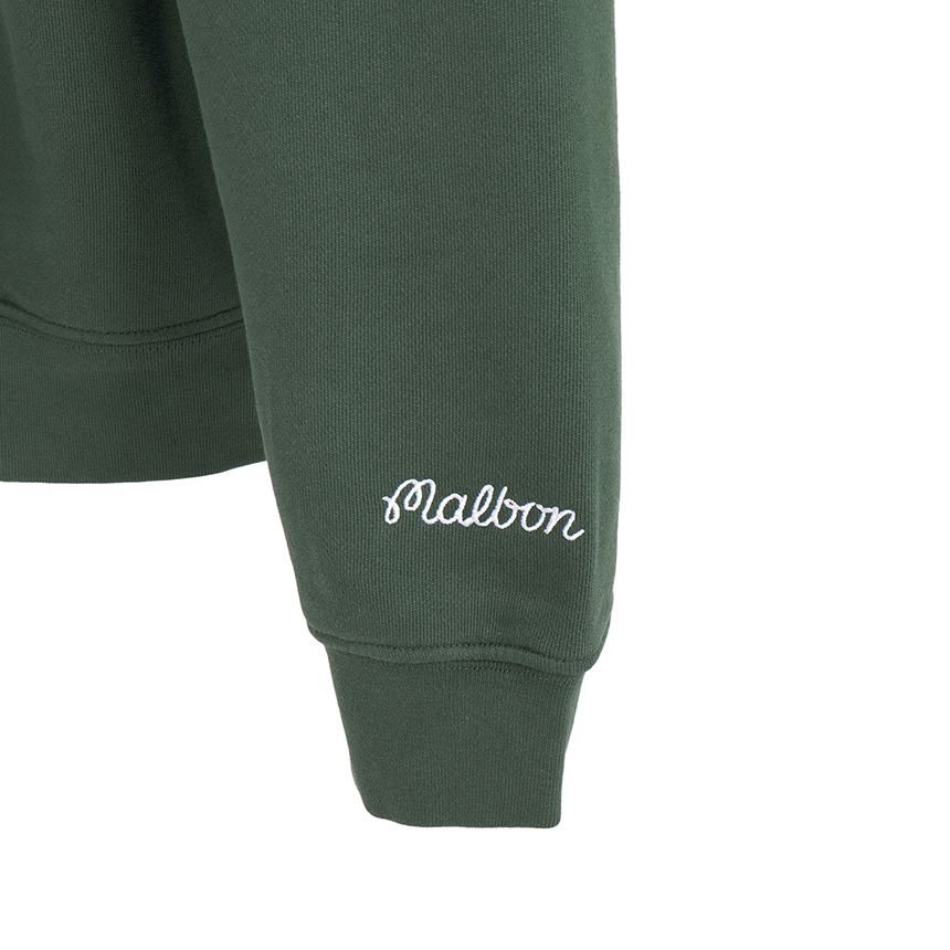 말본골프(MALBON GOLF) 골프웨어 남성 기모 맨투맨 M9417 FST
