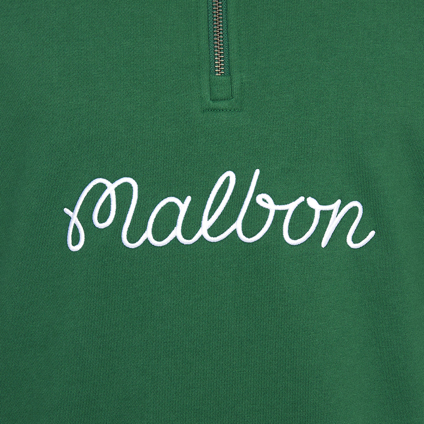 말본골프(MALBON GOLF) 골프웨어 남성 반집업 맨투맨 M9419 FST