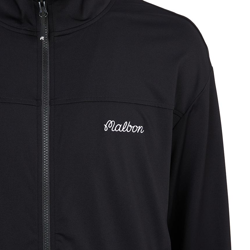 말본골프(MALBON GOLF) 골프웨어 남성 집업 자켓 M9420 BLK