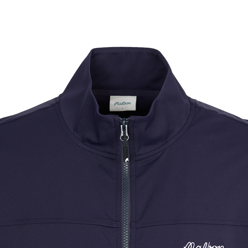 말본골프(MALBON GOLF) 골프웨어 남성 집업 자켓 M9420 NVY