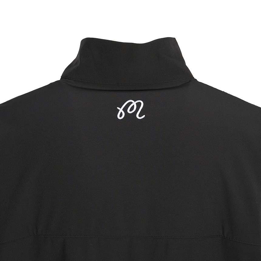 말본골프(MALBON GOLF) 골프웨어 남성 아노락 자켓 M9421 BLK