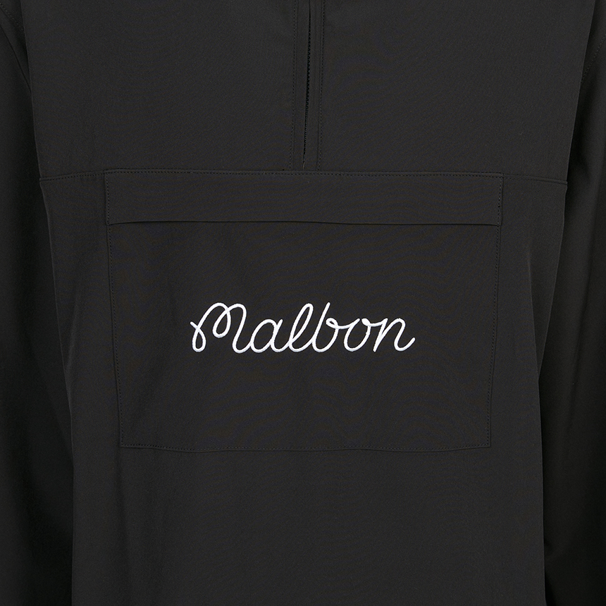 말본골프(MALBON GOLF) 골프웨어 남성 아노락 자켓 M9421 BLK