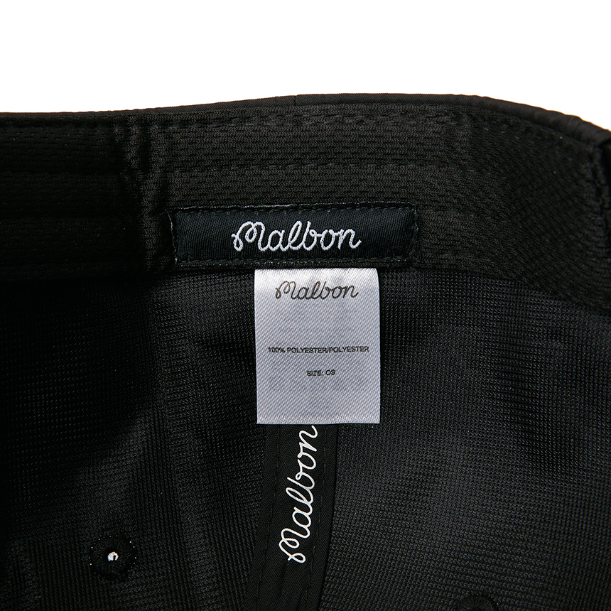 말본골프(MALBON GOLF) 남성 캡모자 M9424 BLK