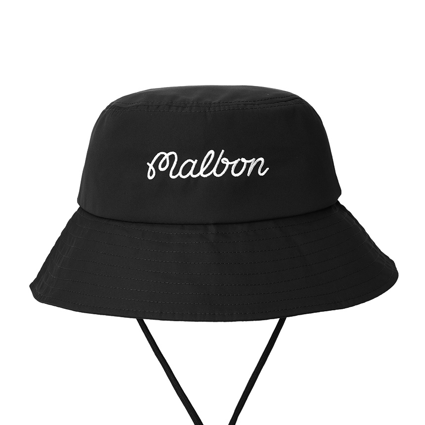 말본골프(MALBON GOLF) 남성 버킷햇 벙거지 모자 M9426 BLK