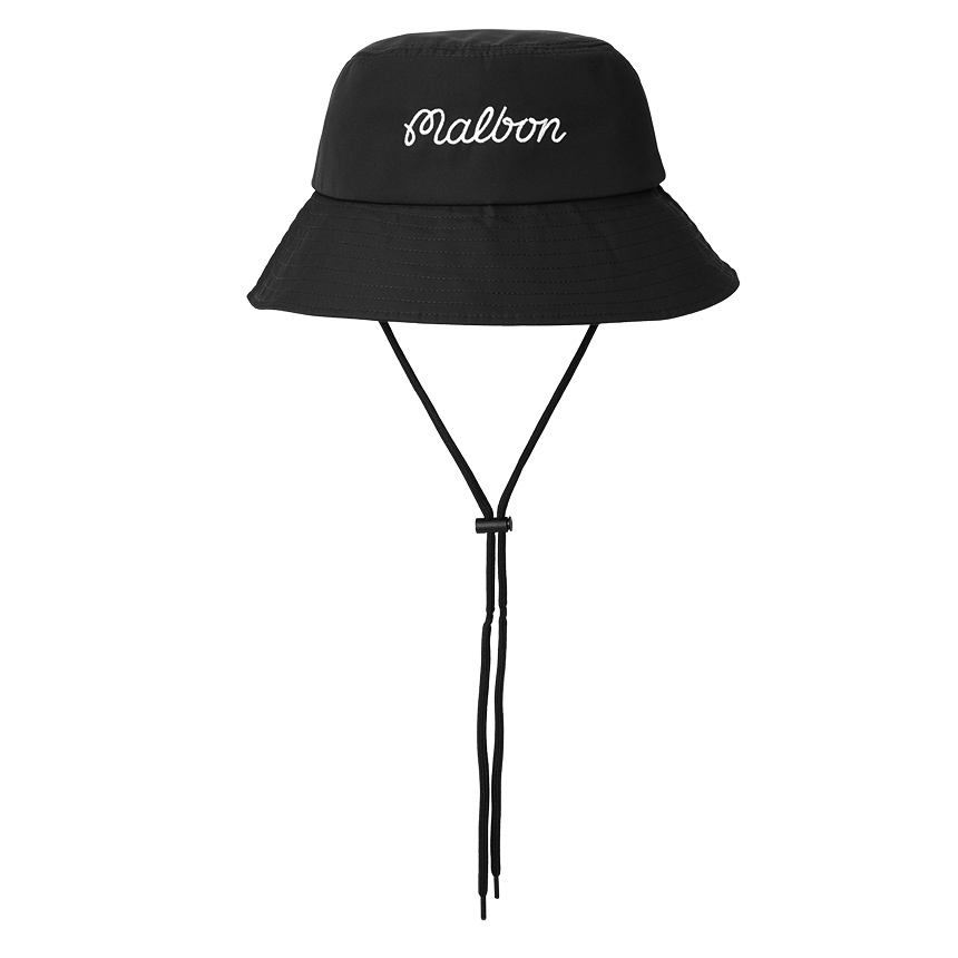 말본골프(MALBON GOLF) 남성 버킷햇 벙거지 모자 M9426 BLK