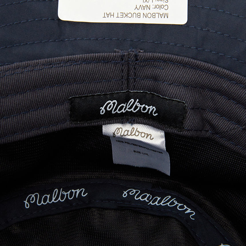 말본골프(MALBON GOLF) 남성 버킷햇 벙거지 모자 M9426 NVY