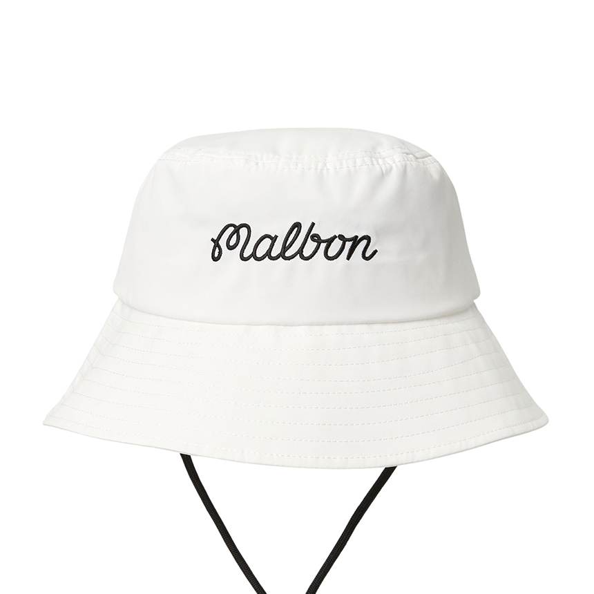 말본골프(MALBON GOLF) 남성 버킷햇 벙거지 모자 M9426 WHT