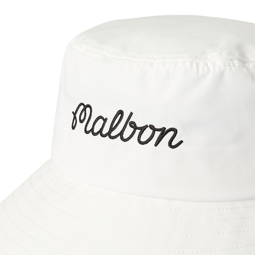 말본골프(MALBON GOLF) 남성 버킷햇 벙거지 모자 M9426 WHT
