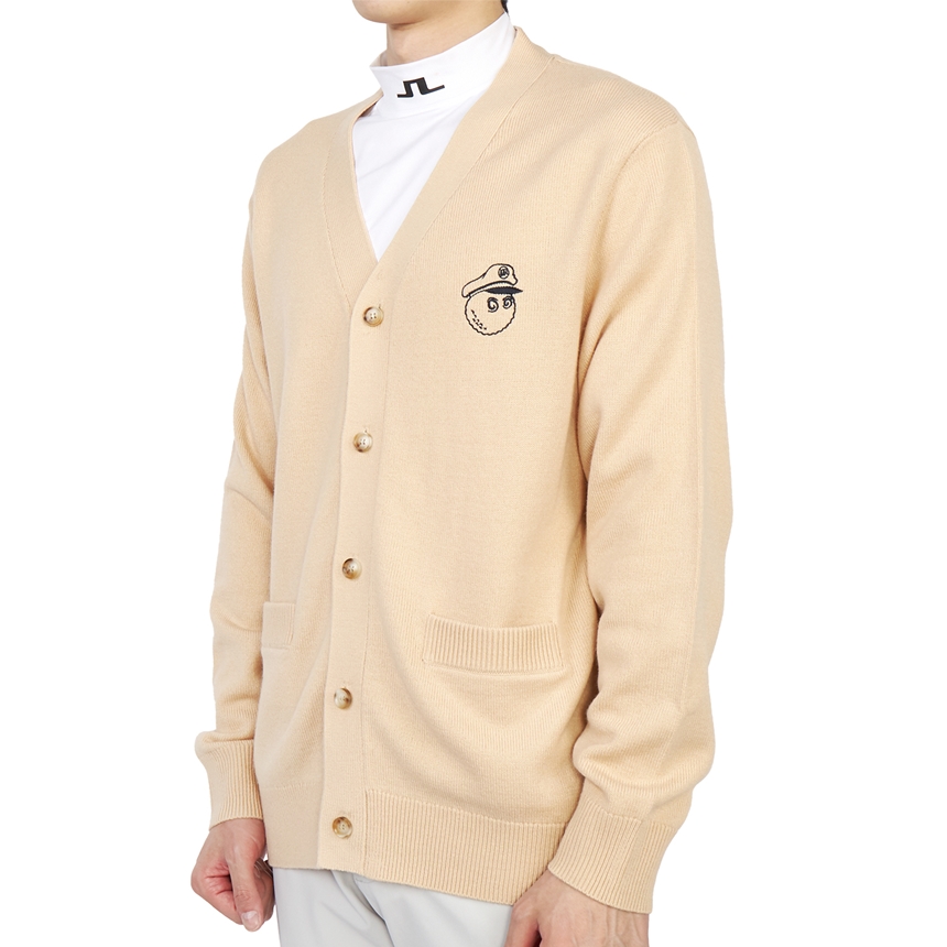 말본골프(MALBON GOLF) [골프] 요트 클럽 남자 울 가디건 M 7537 SAN