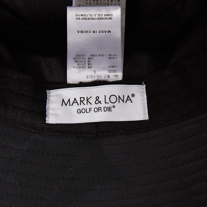 마크앤로나(MARK & LONA) 버킷햇 벙거지 모자 (남여공용) MLF 5C FC12 BLACK