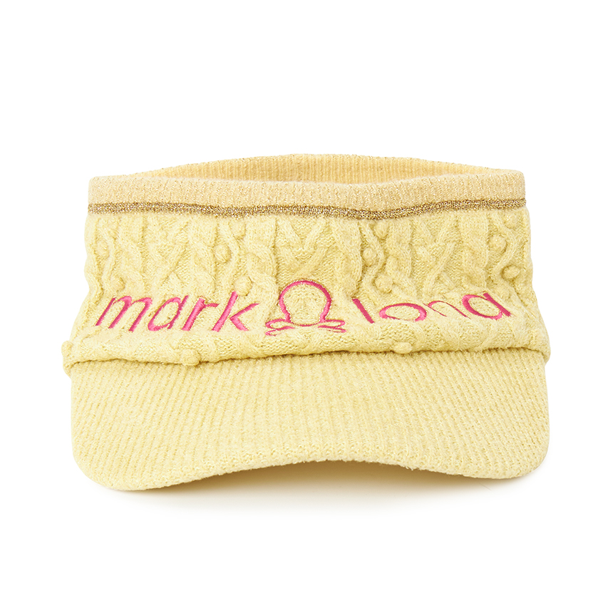 마크앤로나(MARK & LONA) 여성 바이저 MLF 5C FC14 YELLOW