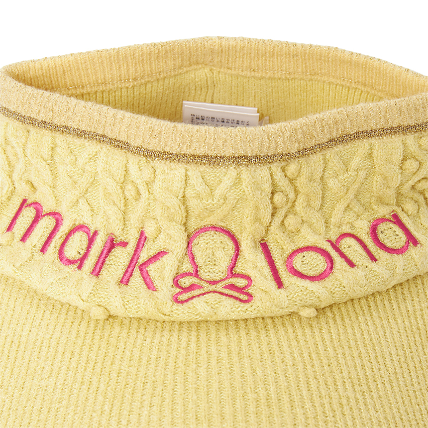 마크앤로나(MARK & LONA) 여성 바이저 MLF 5C FC14 YELLOW