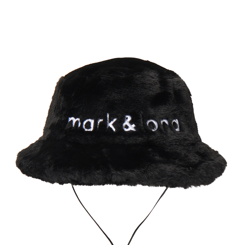 마크앤로나(MARK & LONA) 퍼 버킷햇 벙거지 모자 (남여공용) MLF 5C FC16 BLACK