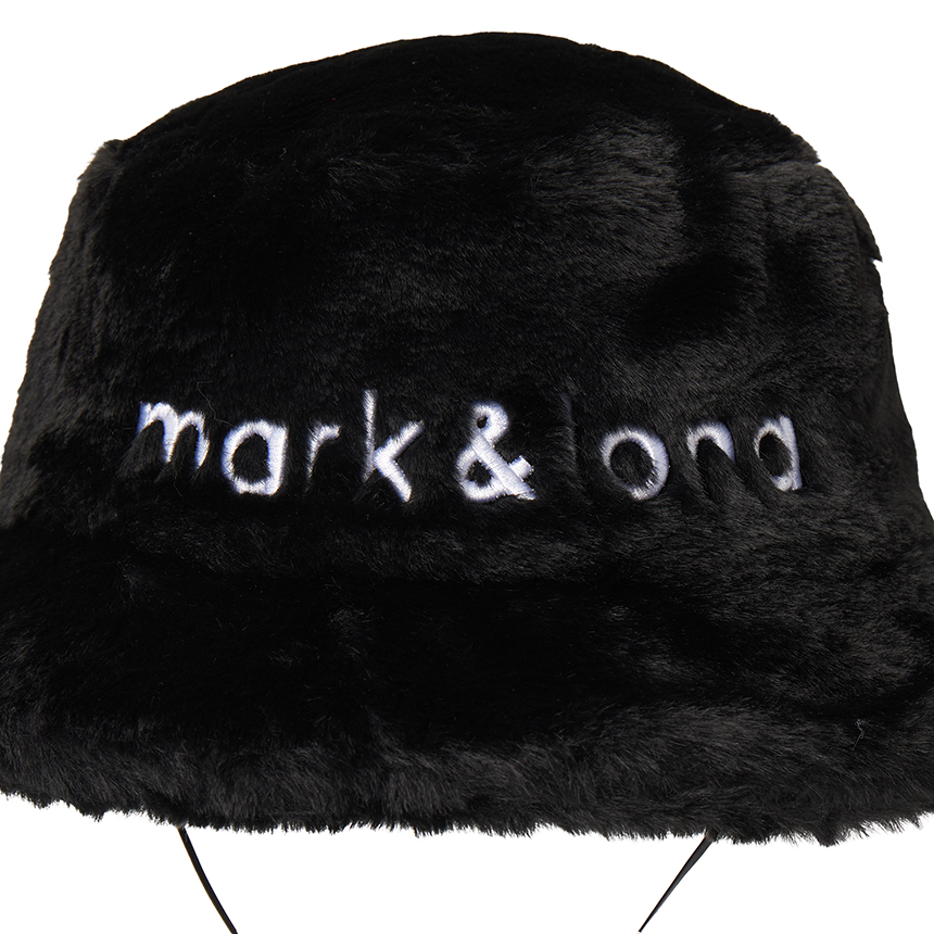 마크앤로나(MARK & LONA) 퍼 버킷햇 벙거지 모자 (남여공용) MLF 5C FC16 BLACK