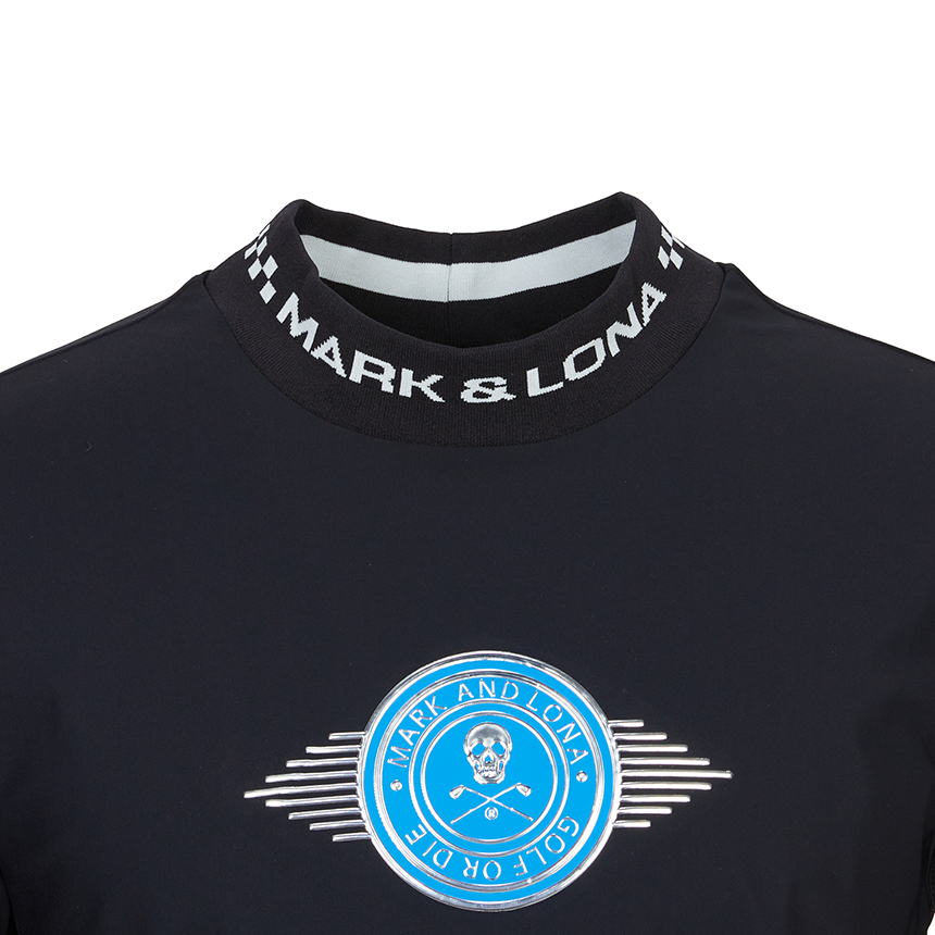 마크앤로나(MARK & LONA) 골프웨어 남성 반팔티셔츠 MLM 5A AA11 BLACK