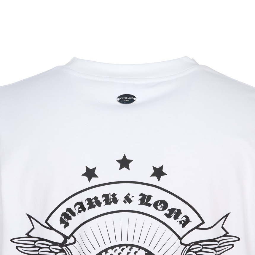 마크앤로나(MARK & LONA) 골프웨어 남성 반팔티셔츠 MLM 6A AA21 WHITE