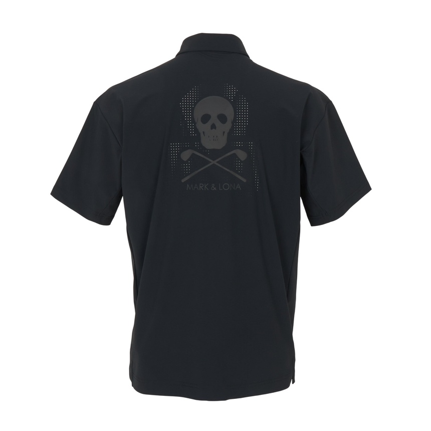 마크앤로나(MARK & LONA) 골프웨어 남성 카라 반팔티셔츠 MLM 6A AP08 BLACK