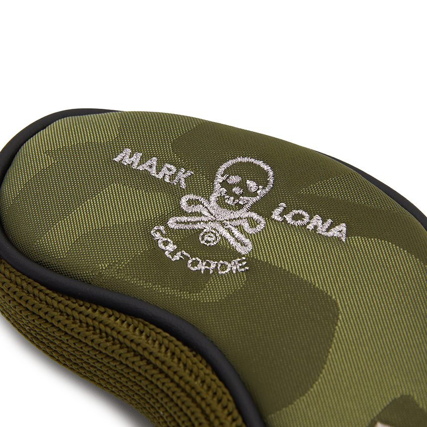 마크앤로나(MARK & LONA) 골프 아이언 헤드커버 세트 MLS 5C SH06 KHAKI