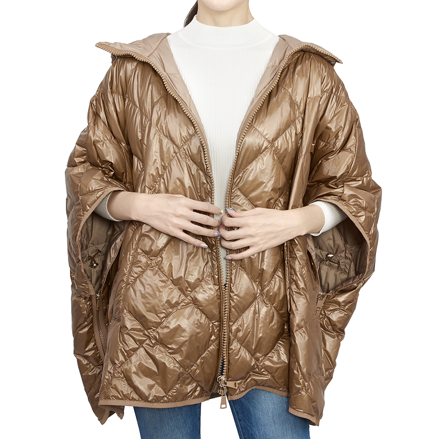 막스마라(MAX MARA) 알랜 여자 후드 패딩 케이프 52960129670 ALAIN 002