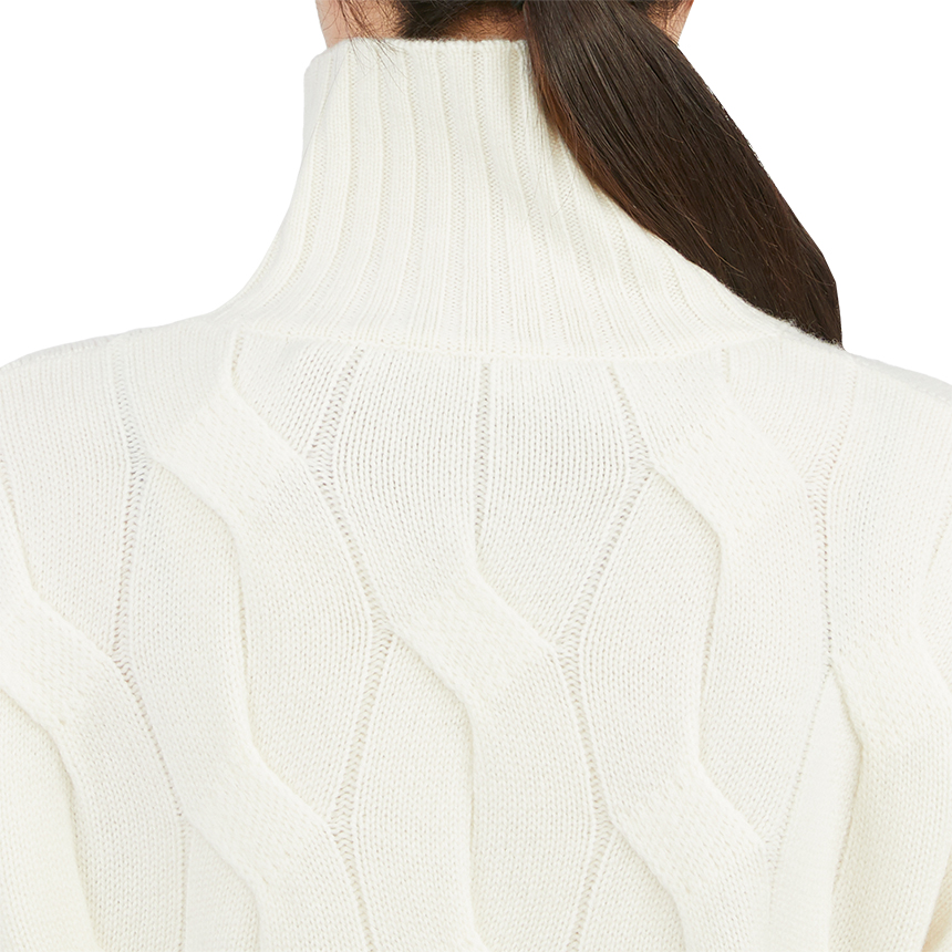 막스마라(MAX MARA) 엘가 여자 하이넥 울 캐시미어 스웨터 릴렉스핏 63660123650 ELGAR 001