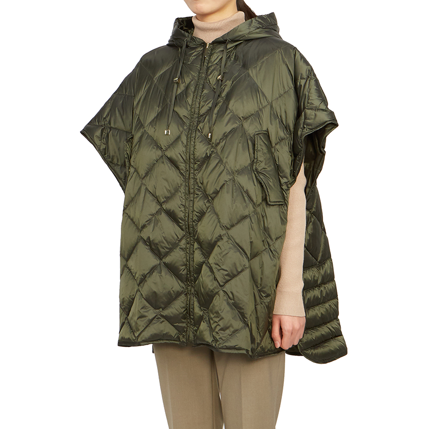 막스마라(MAX MARA) 패딩 케이프 97360436670 TREMAN 076