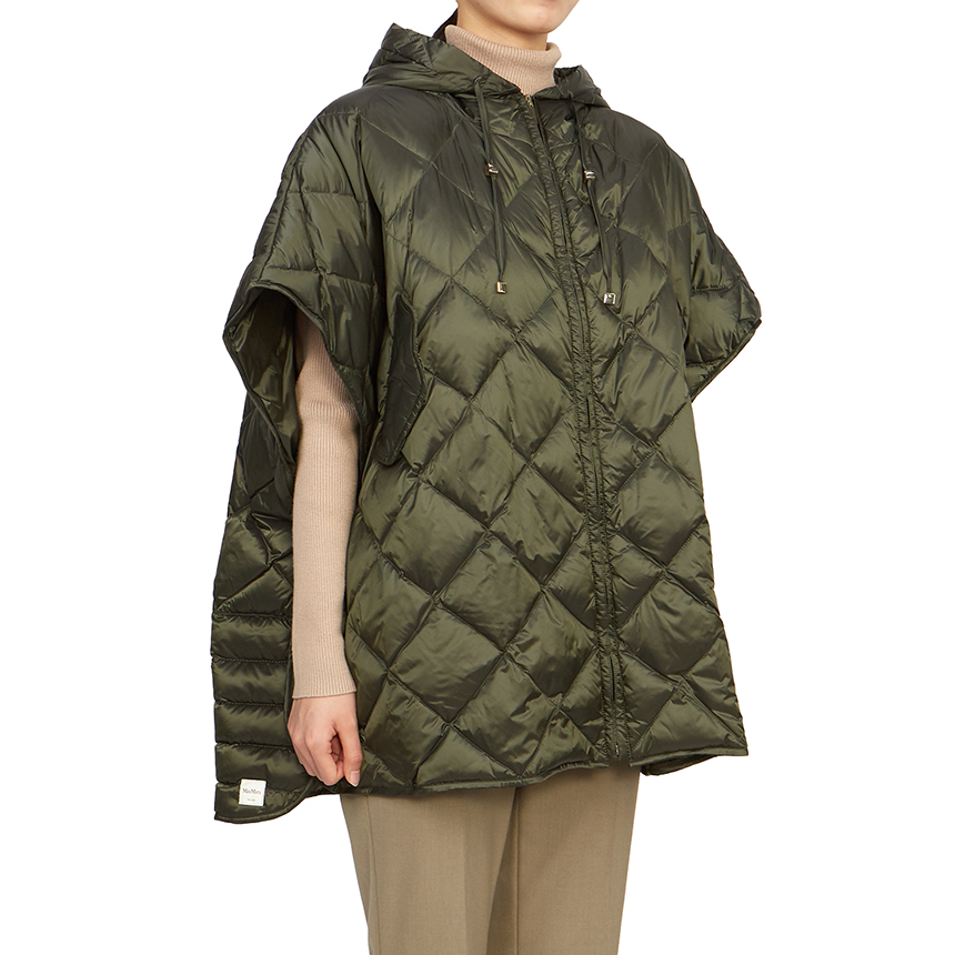 막스마라(MAX MARA) 패딩 케이프 97360436670 TREMAN 076