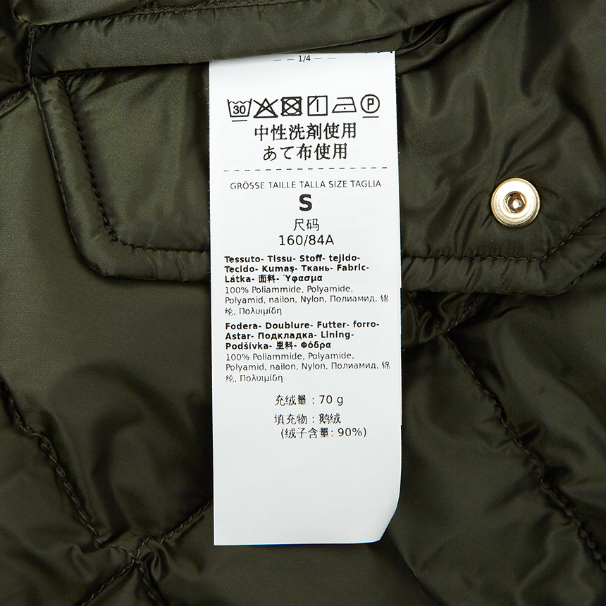 막스마라(MAX MARA) 패딩 케이프 97360436670 TREMAN 076