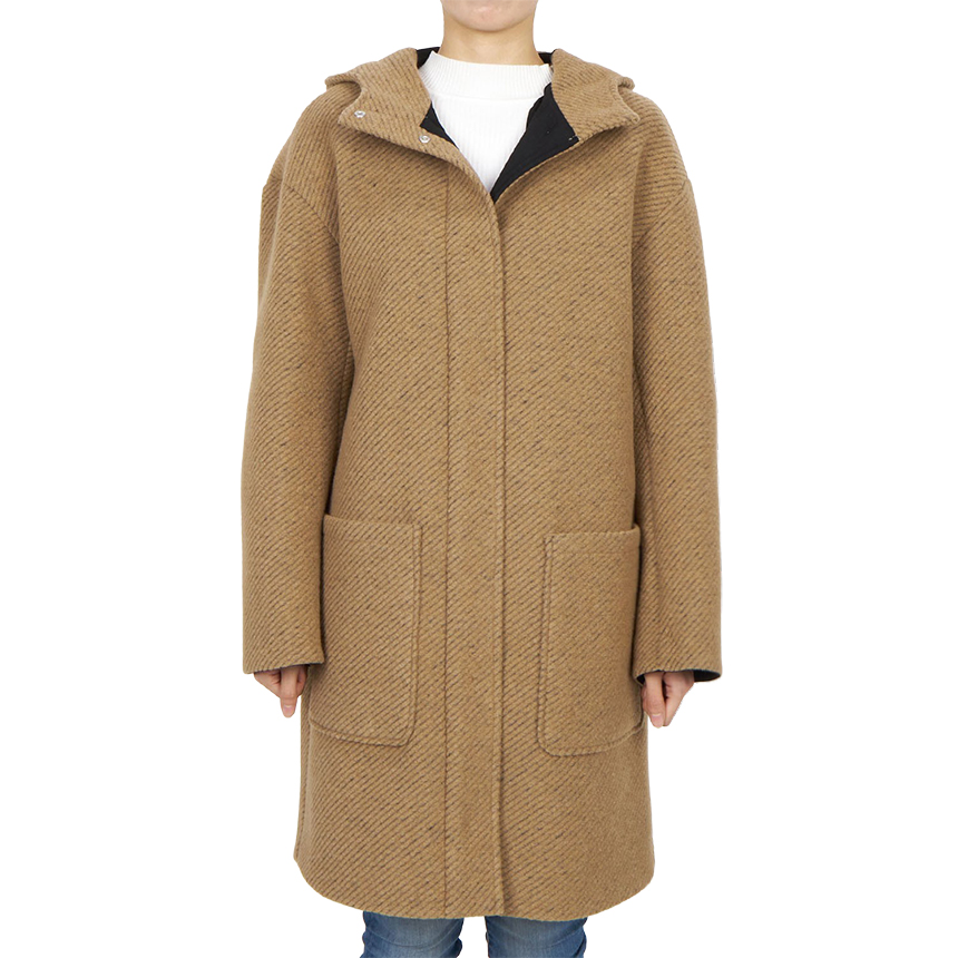 막스마라 레저(MAX MARA LEISURE) 탄탈로 후드 코트 TANTALO 001 2526906028