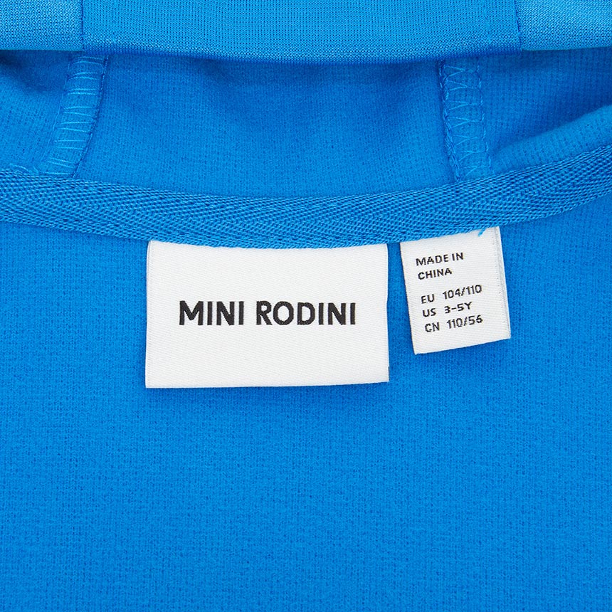 미니로디니(MINI RODINI) 키즈 기모 후드 집업 2522014560