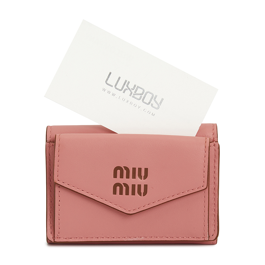 미우미우(MIUMIU) 여성 반지갑 5MH021 2CV6 F04AN