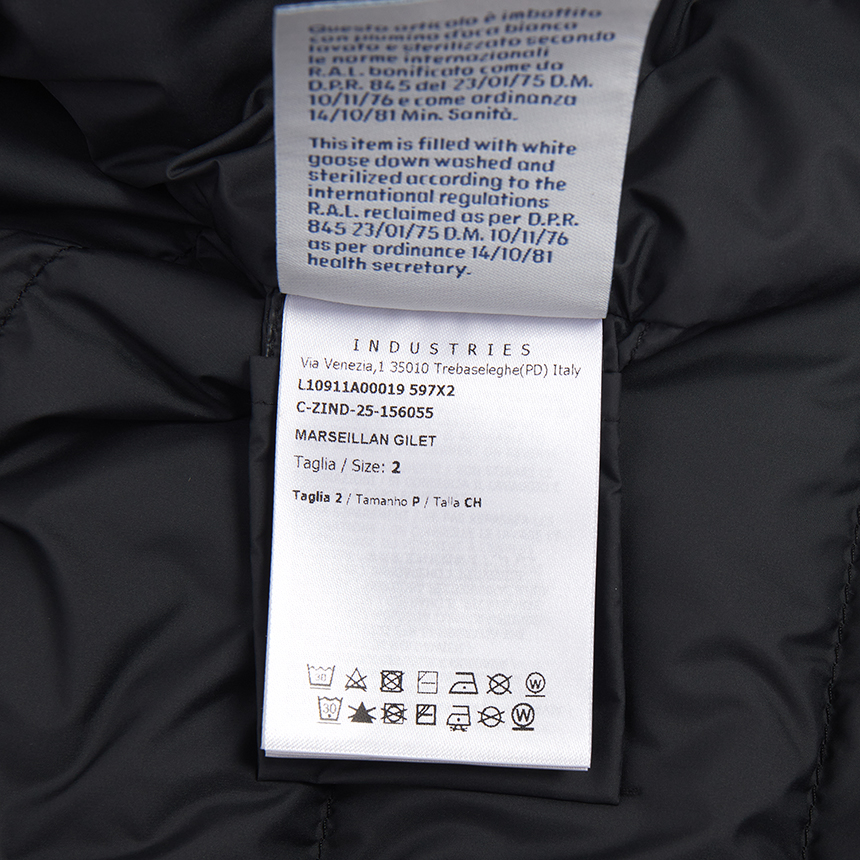 몽클레어(MONCLER) 마르셀리안 남성 패딩 조끼 1A00019 597X2 999 L1091