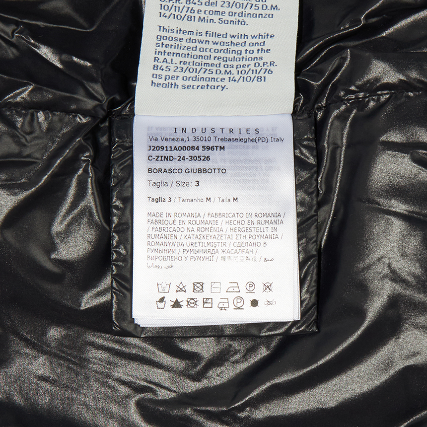 몽클레어(MONCLER) 보라스코 남성 패딩 점퍼 1A00084 596TM 999