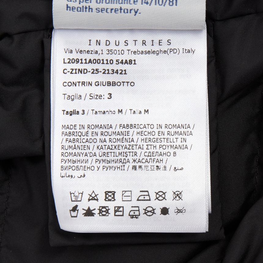 몽클레어(MONCLER) 콘트린 남성 패딩 조끼 1A00110 54A81 999 1A00110 54A81 999 L2091