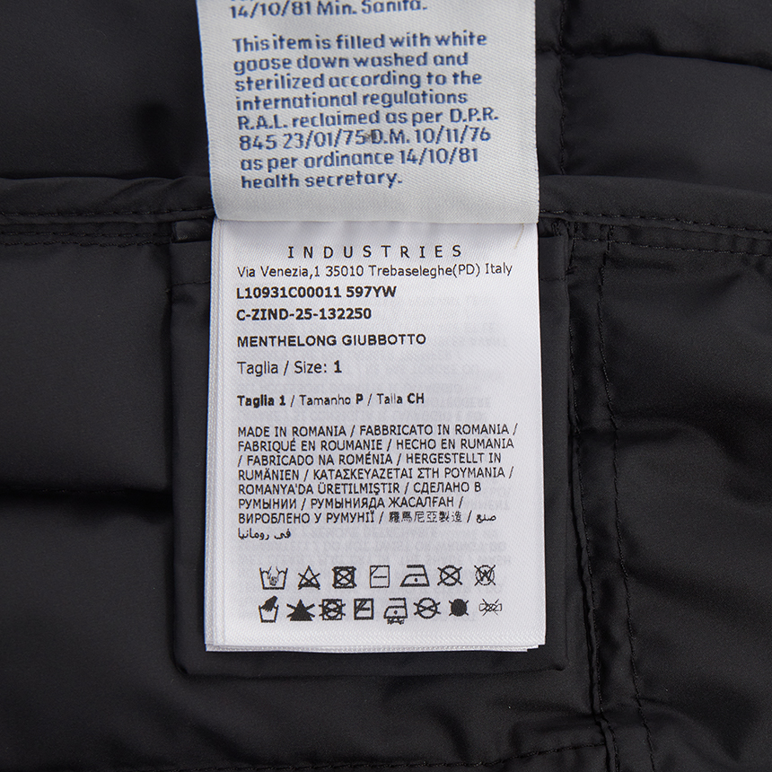 몽클레어(MONCLER) 멘테롱 여성 패딩 코트 1C00011 597YW 999 L1093
