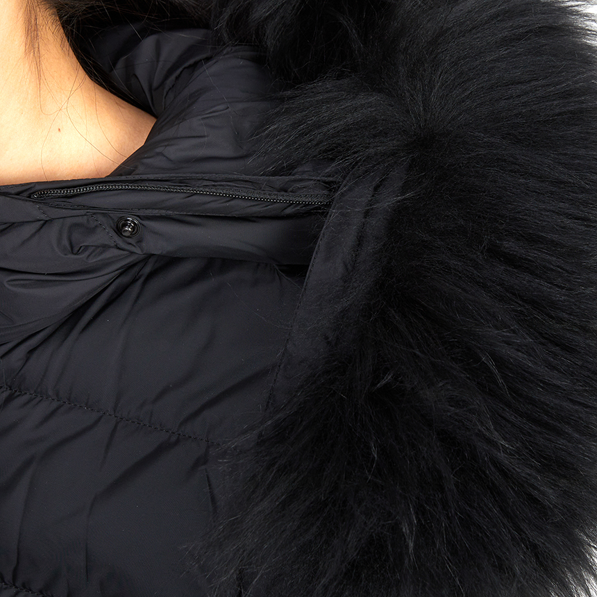몽클레어(MONCLER) 클로에쎄 여성 롱 패딩 점퍼 1C00013 53A5E 999 K2093