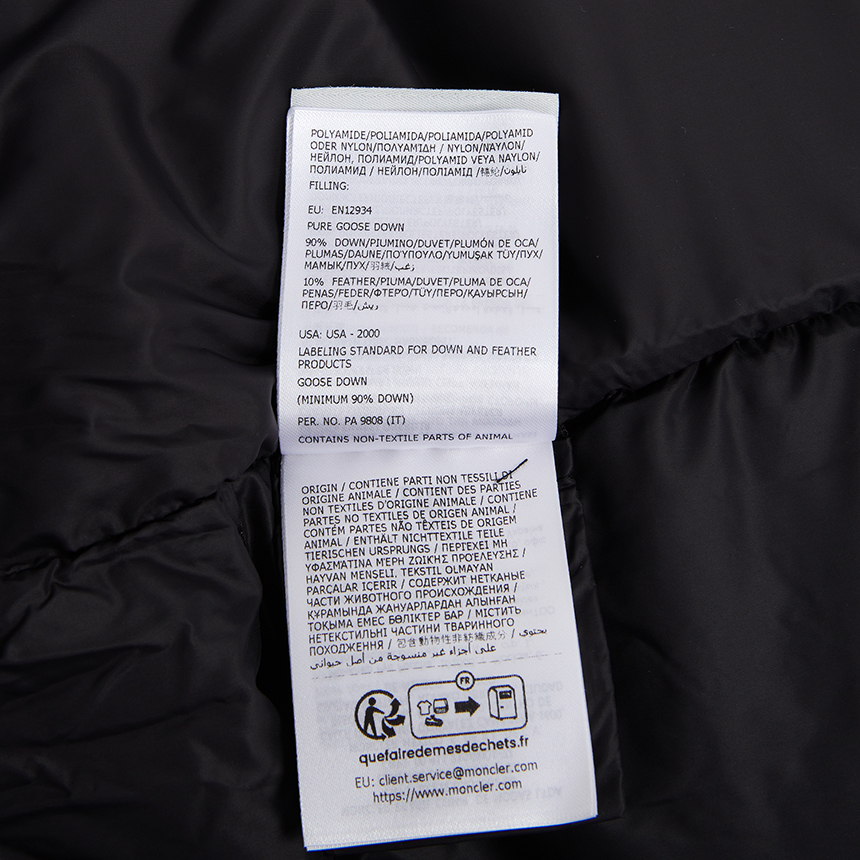 몽클레어(MONCLER) 아비오 남성 롱 패딩 1C00013 598H2 999 K2091